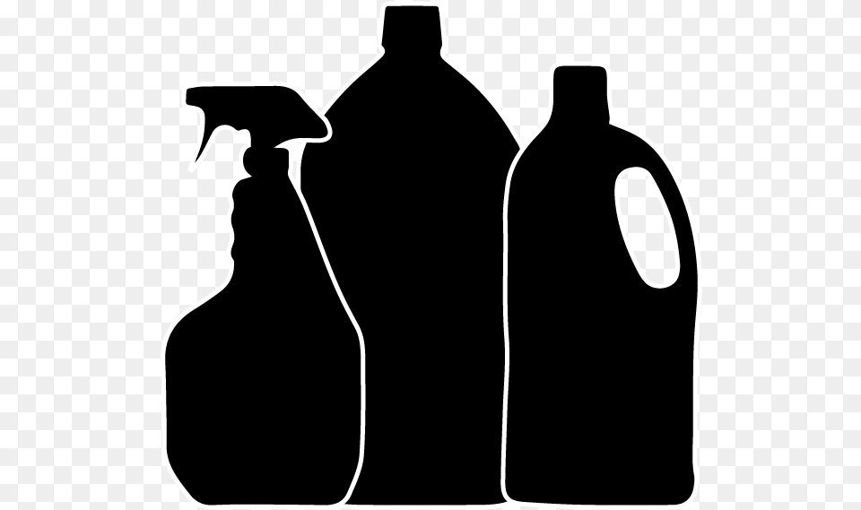 Chemical Products List Link Chemical Products Icon, Silhouette, Stencil, Bottle, Ammunition Free Transparent Png