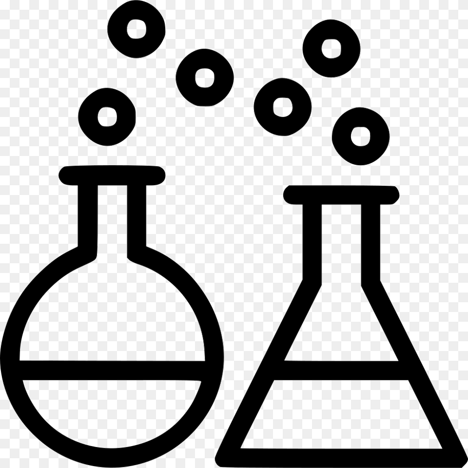 Chemical Reaction Test Lab Conical Flask Beaker Chemical Reaction Clip Art Png