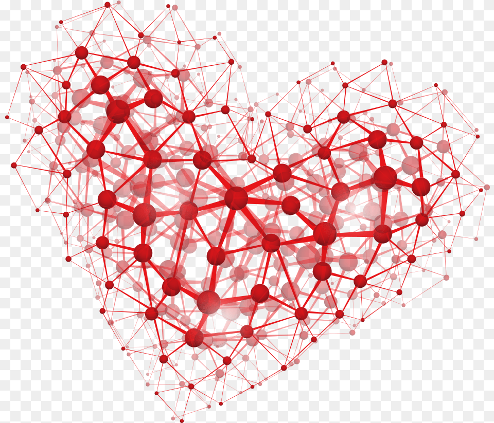 Chemical Structure Of Heart, Lighting, Accessories, Machine, Pattern Free Png