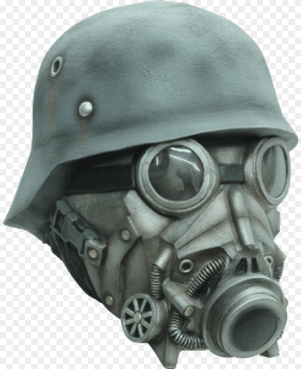 Chemical Warfare Mask German Soldier Helmet, Baby, Person, Machine, Wheel Png