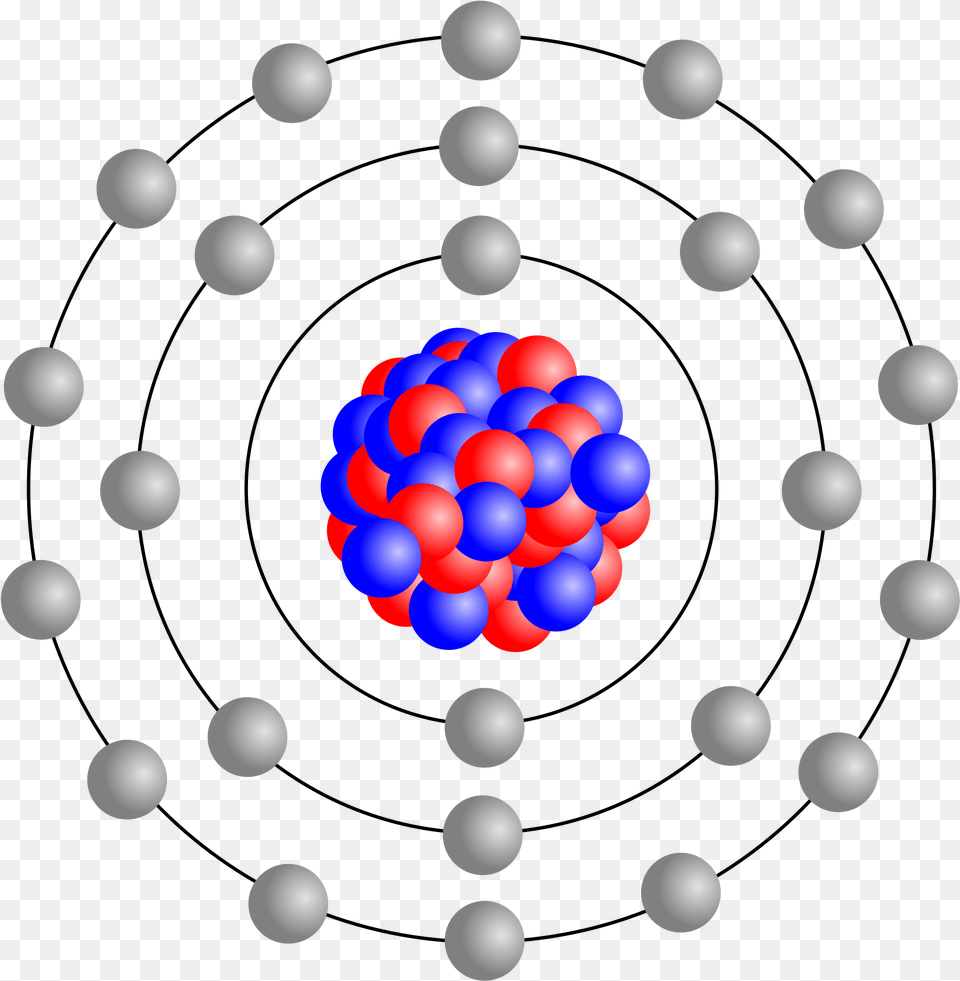 Chemistry Atom Cliparts 24 Buy Clip Art Model Of An Iron Atom, Sphere, Pattern, Nuclear Free Transparent Png