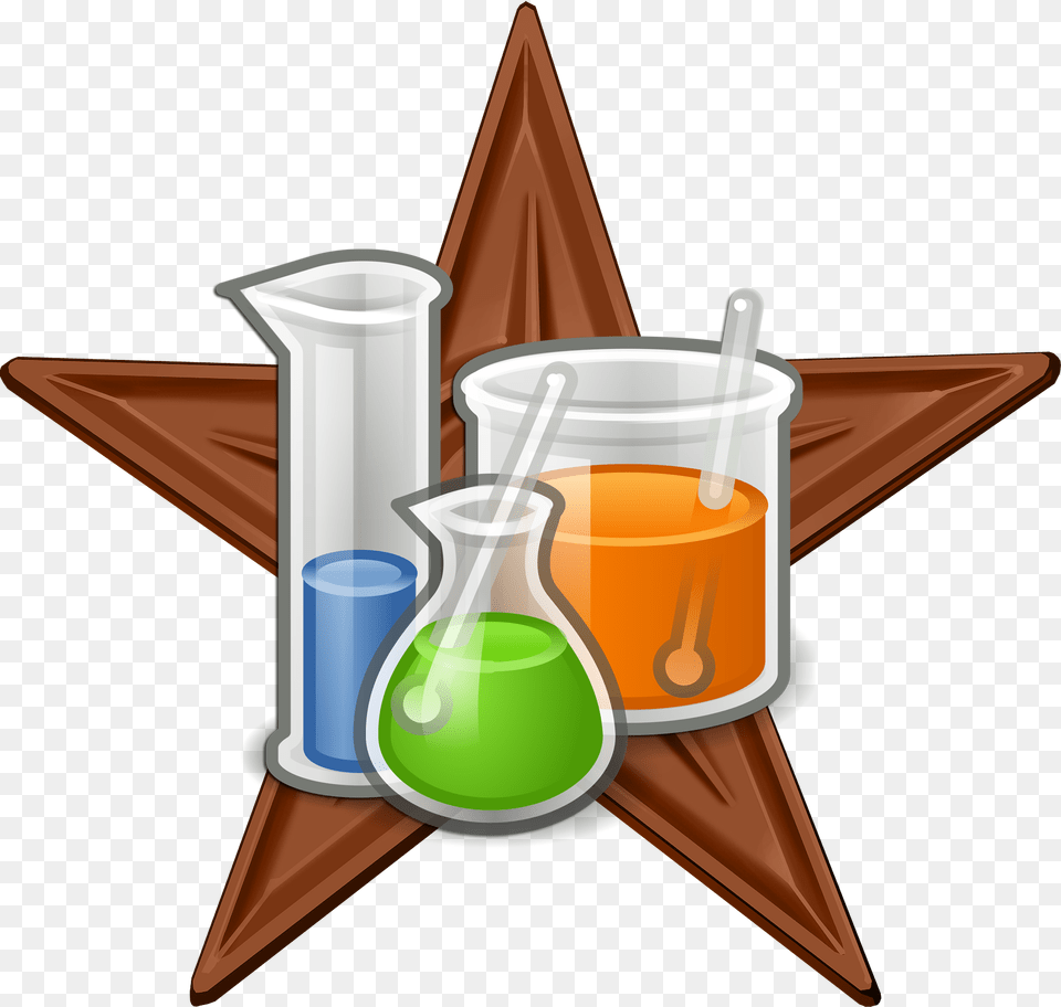 Chemistry Barnstar Hires, Cup, Jar, Symbol Free Transparent Png