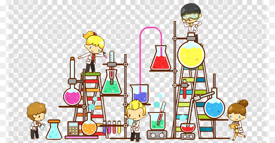 Chemistry Cartoon Clipart Laboratory Chemistry Laboratoriya Kartinki Dlya Detej, Art, Person, Baby, Face Free Png