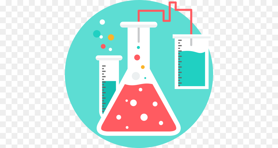 Chemistry Experiment Lab Icon With And Vector Format, Outdoors Free Png