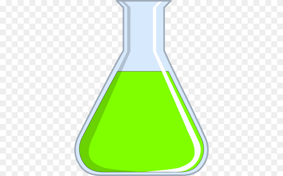 Chemistry Flash Green Clip Art, Jar, Cone Png