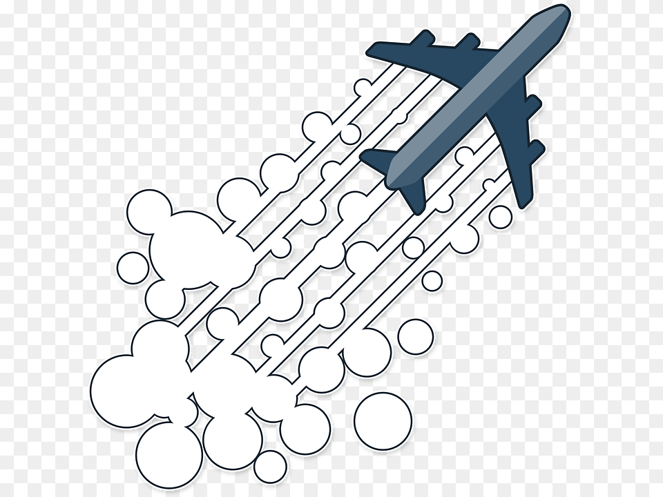 Chemtrail Aircraft Contrail Fog Gift Conspiracy, Dynamite, Weapon, Transportation, Vehicle Png Image