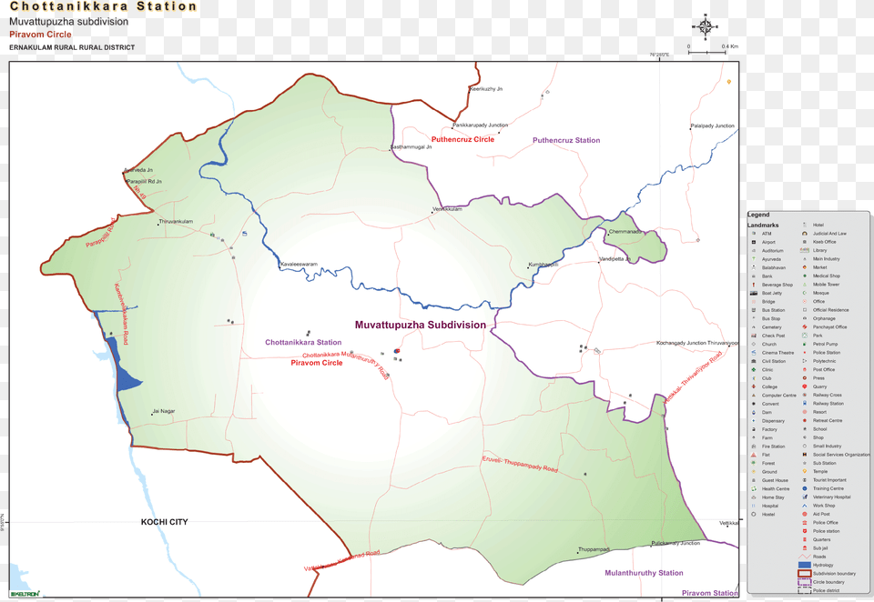 Chengamanad Grama Panchayath Border, Chart, Plot, Atlas, Diagram Png