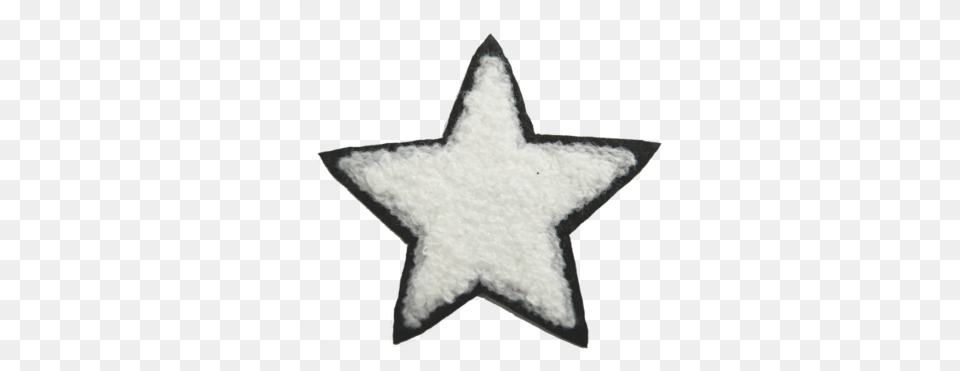 Chenille Star White Symbol, Star Symbol, Animal, Fish, Sea Life Free Png Download
