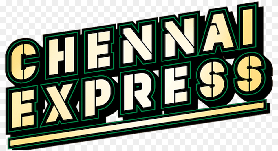 Chennai Express Chennai Express Movie Name, Scoreboard, Text Free Transparent Png