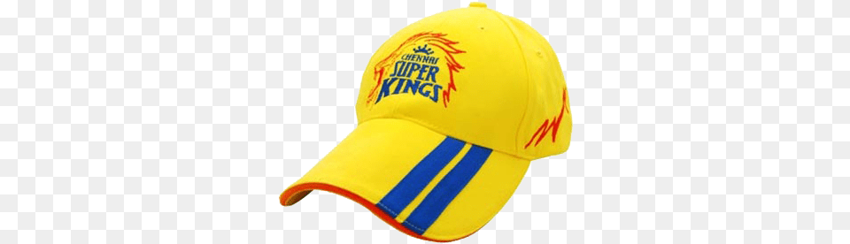 Chennai Super Kings Cap, Baseball Cap, Clothing, Hat, Hardhat Free Transparent Png
