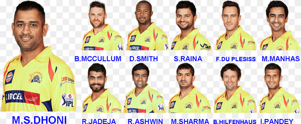 Chennai Super Kings Government Agency, Adult, Shirt, Person, People Free Transparent Png