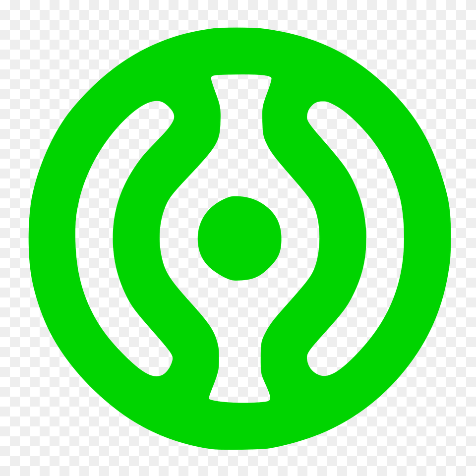 Cheondoism Symbol Green Clipart, Logo Free Png
