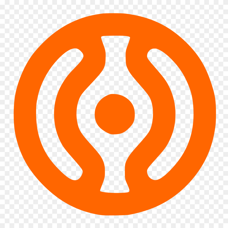 Cheondoism Symbol Orange Clipart, Logo, Food, Ketchup Free Png Download