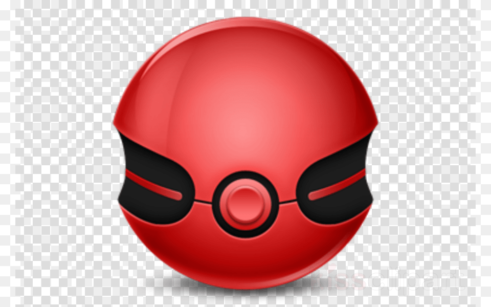 Cherish Ball Pokemon Clipart Pok Ball Pokmon Background Red Ball, Sphere, Crash Helmet, Helmet, Clothing Free Transparent Png