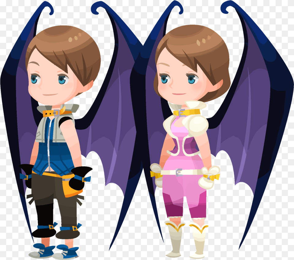 Chernabog Wingspng Kingdom Hearts Xux Media U0026 Press Kingdom Hearts Union X Avatar, Book, Comics, Publication, Baby Free Png Download