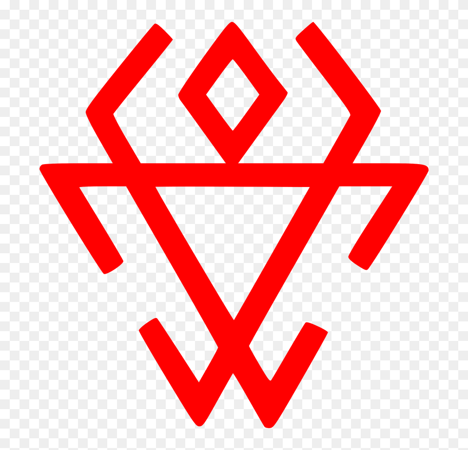 Chernobog Symbol Red Clipart, Logo, Dynamite, Weapon Png Image