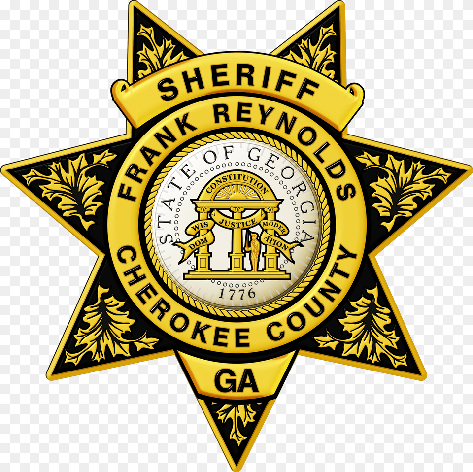 Cherokee Sheriffs Office Sheriff Badge, Logo, Symbol Free Transparent Png