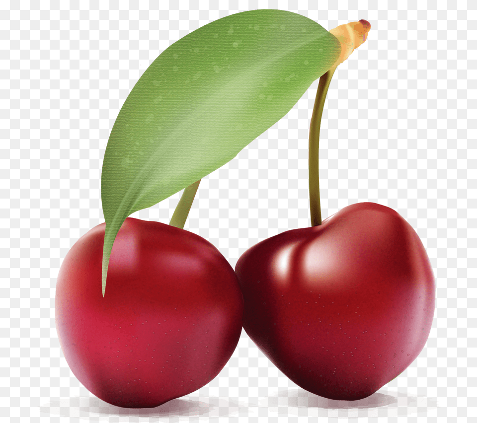 Cherries Cherry, Food, Fruit, Plant, Produce Free Png Download