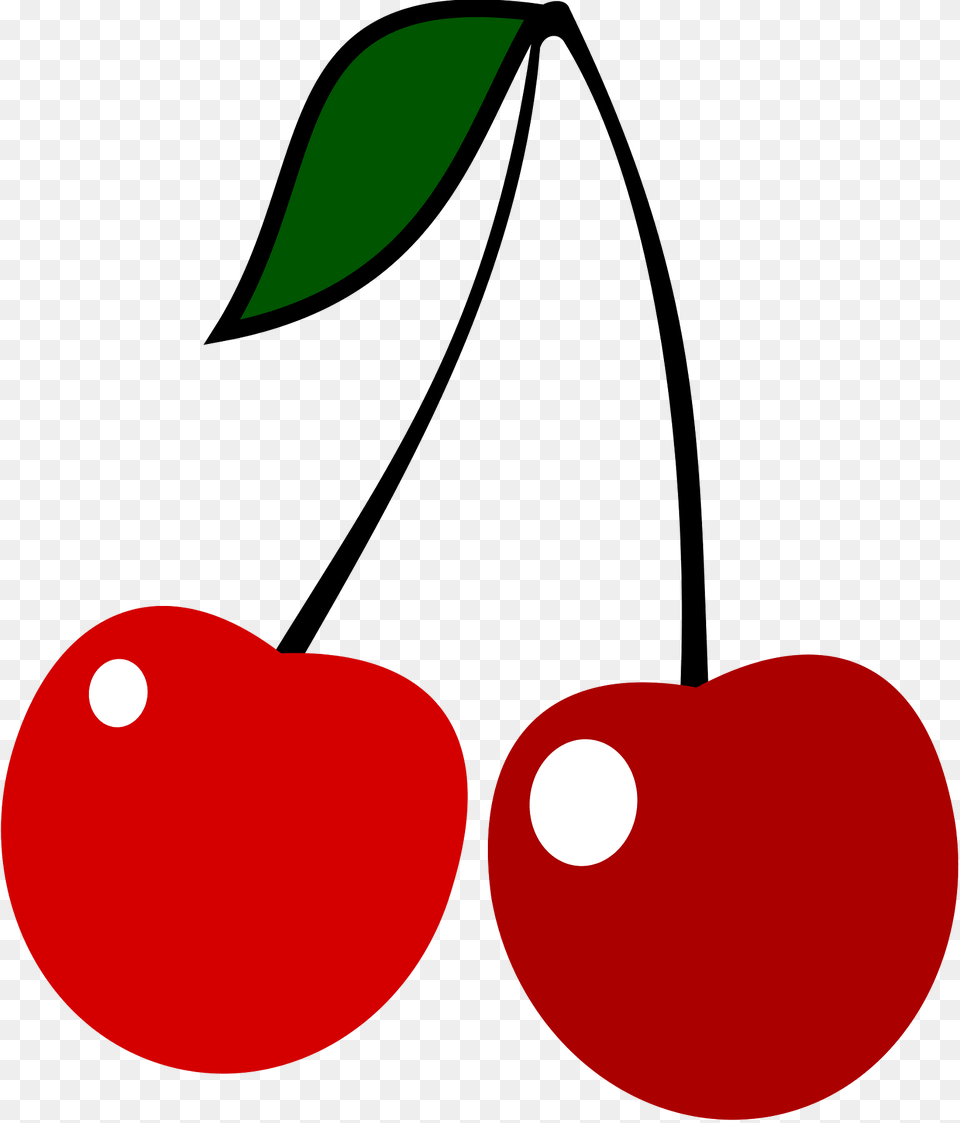 Cherries Clipart, Cherry, Food, Fruit, Plant Free Png