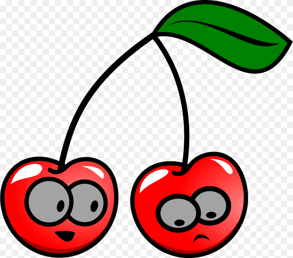 Cherries Clipart, Cherry, Produce, Food, Fruit Free Transparent Png