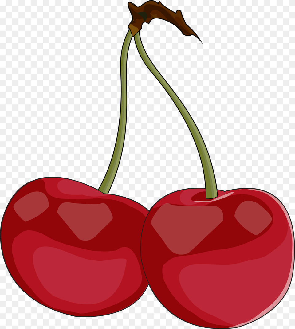 Cherries Clipart Cereza Cereza, Cherry, Food, Fruit, Plant Free Transparent Png