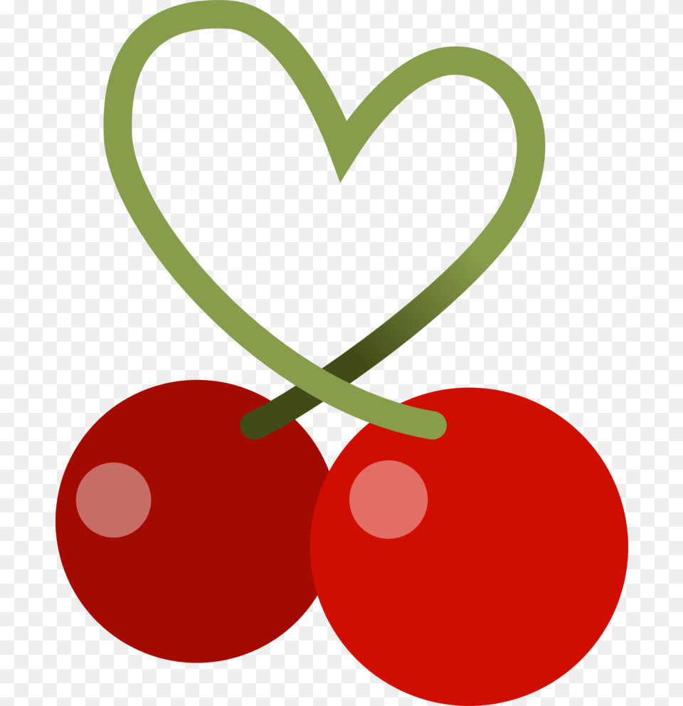 Cherries Clipart Cheries Cherry Cutie Mark, Food, Fruit, Plant, Produce Free Transparent Png