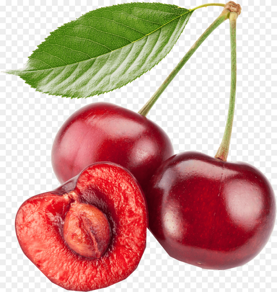 Cherries Clipart Maslo Vishnevih Kostochek, Cherry, Food, Fruit, Plant Free Transparent Png