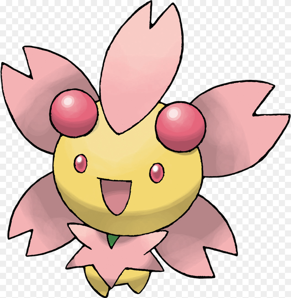 Cherrim Sun Form, Baby, Person, Flower, Plant Png Image