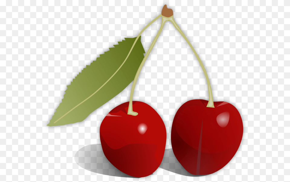 Cherry 2 Cherries, Food, Fruit, Plant, Produce Free Png