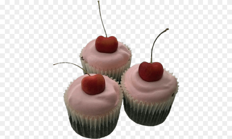 Cherry, Cake, Cream, Cupcake, Dessert Free Transparent Png