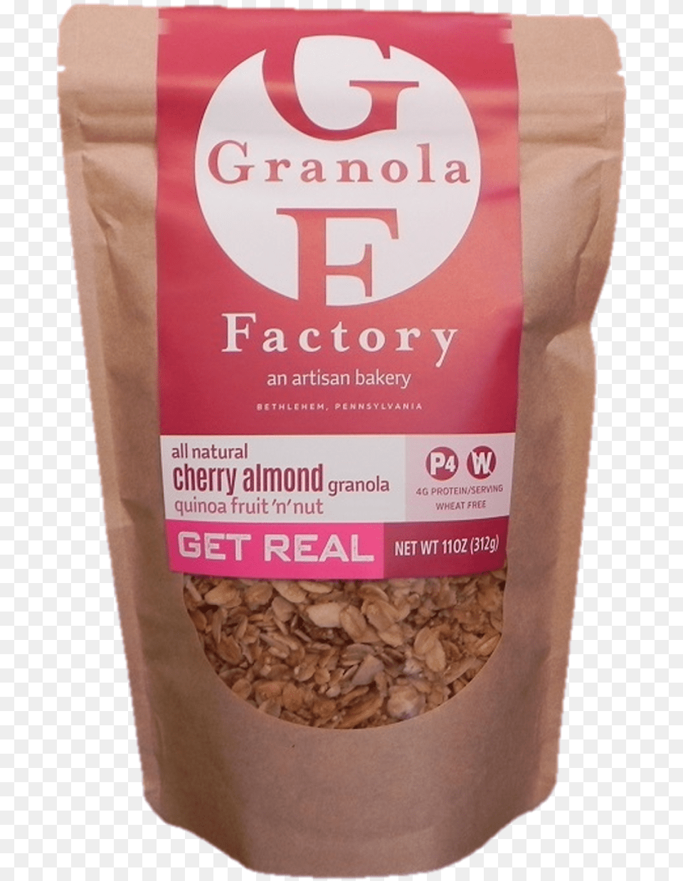 Cherry Almond Quinoa Granola, Food, Grain, Produce, Person Png Image