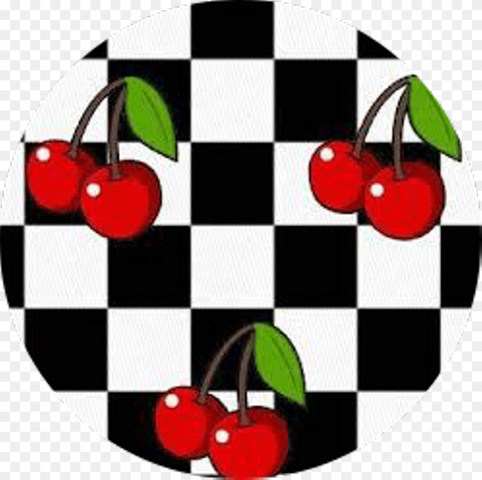 Cherry Background Circle Checkered Freetoedit Trendy Phone Cases 2018, Chess, Food, Fruit, Game Free Png Download