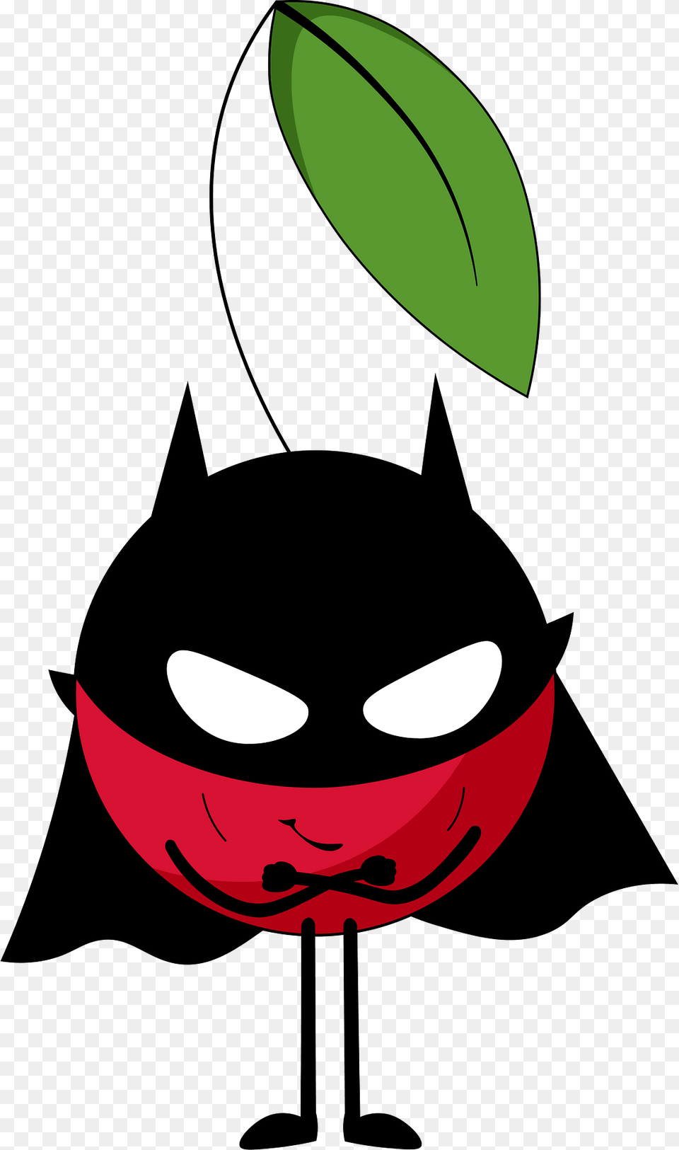 Cherry Batman Clipart, Animal, Fish, Sea Life, Shark Png Image