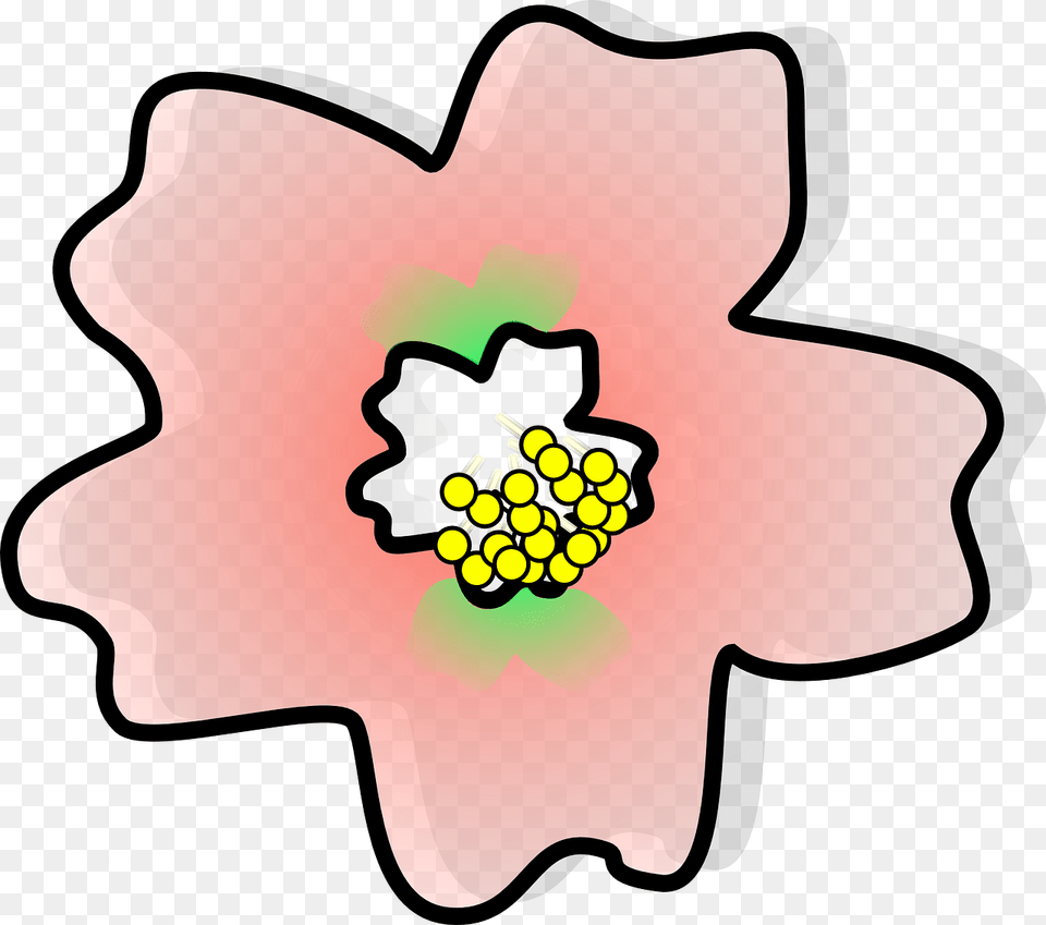 Cherry Blossom, Anther, Flower, Plant, Pollen Png Image