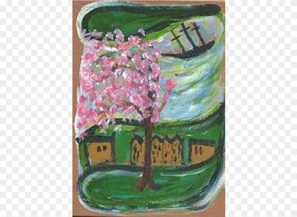 Cherry Blossom, Art, Painting, Flower, Plant Png