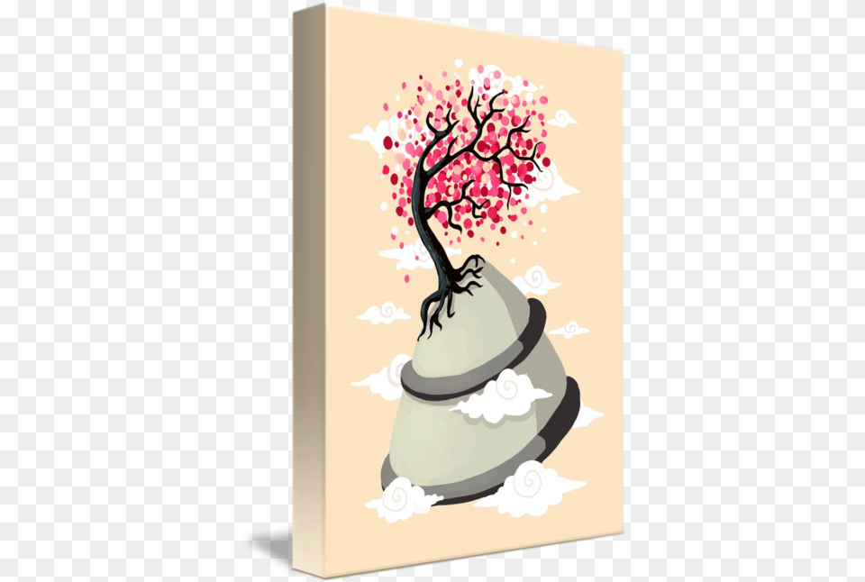 Cherry Blossom By Indre Bankauskaite Cherry Blossom, Flower, Plant, Jar, Art Free Png
