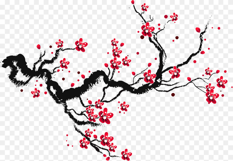 Cherry Blossom Drawing Paper Sketch Cherry Blossoms Printable, Flower, Plant, Cherry Blossom, Person Png Image