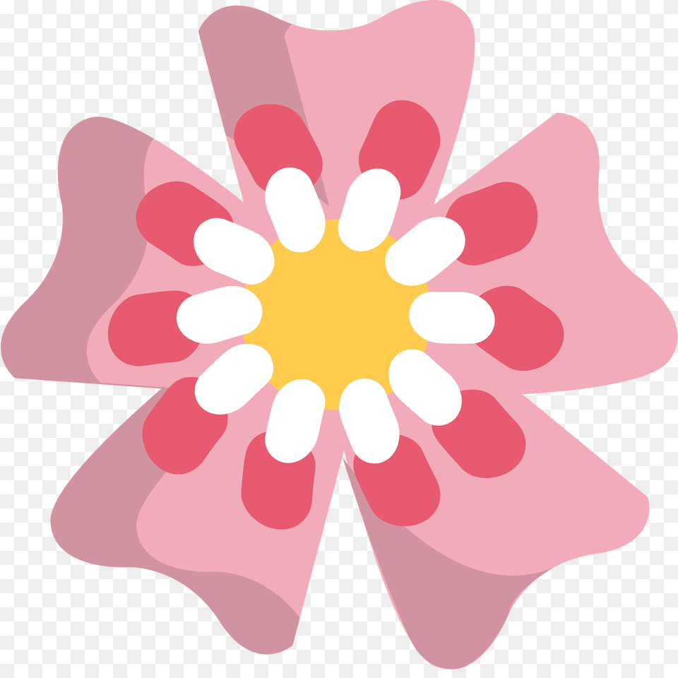 Cherry Blossom Emoji Clipart, Anemone, Anther, Flower, Petal Free Png