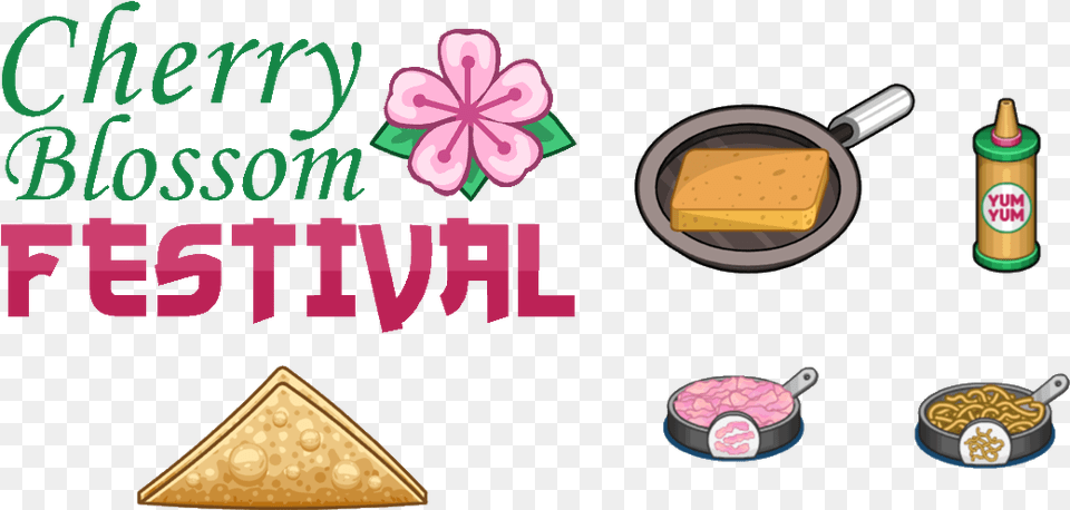 Cherry Blossom Festival Ingredients National Cherry Blossom Festival, Cream, Dessert, Food, Ice Cream Free Transparent Png