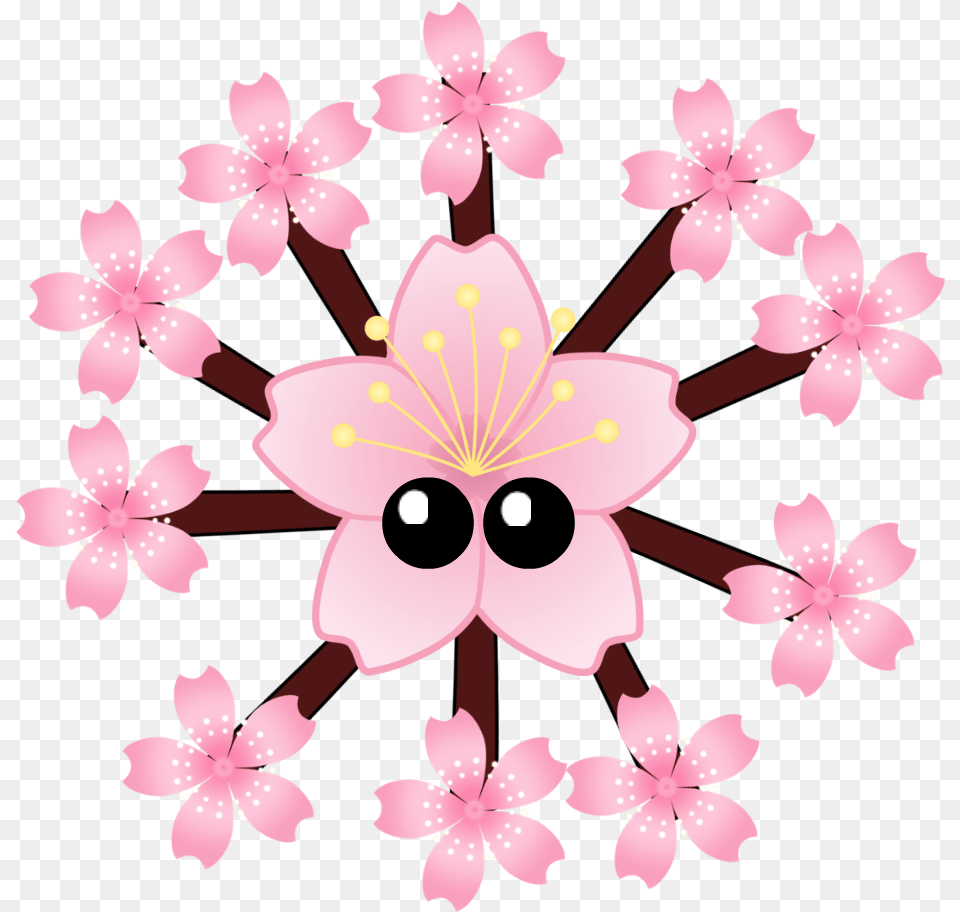 Cherry Blossom Flower Personajes De Plantas Vs Zombies 2 Rosa, Plant, Petal, Cherry Blossom Free Png