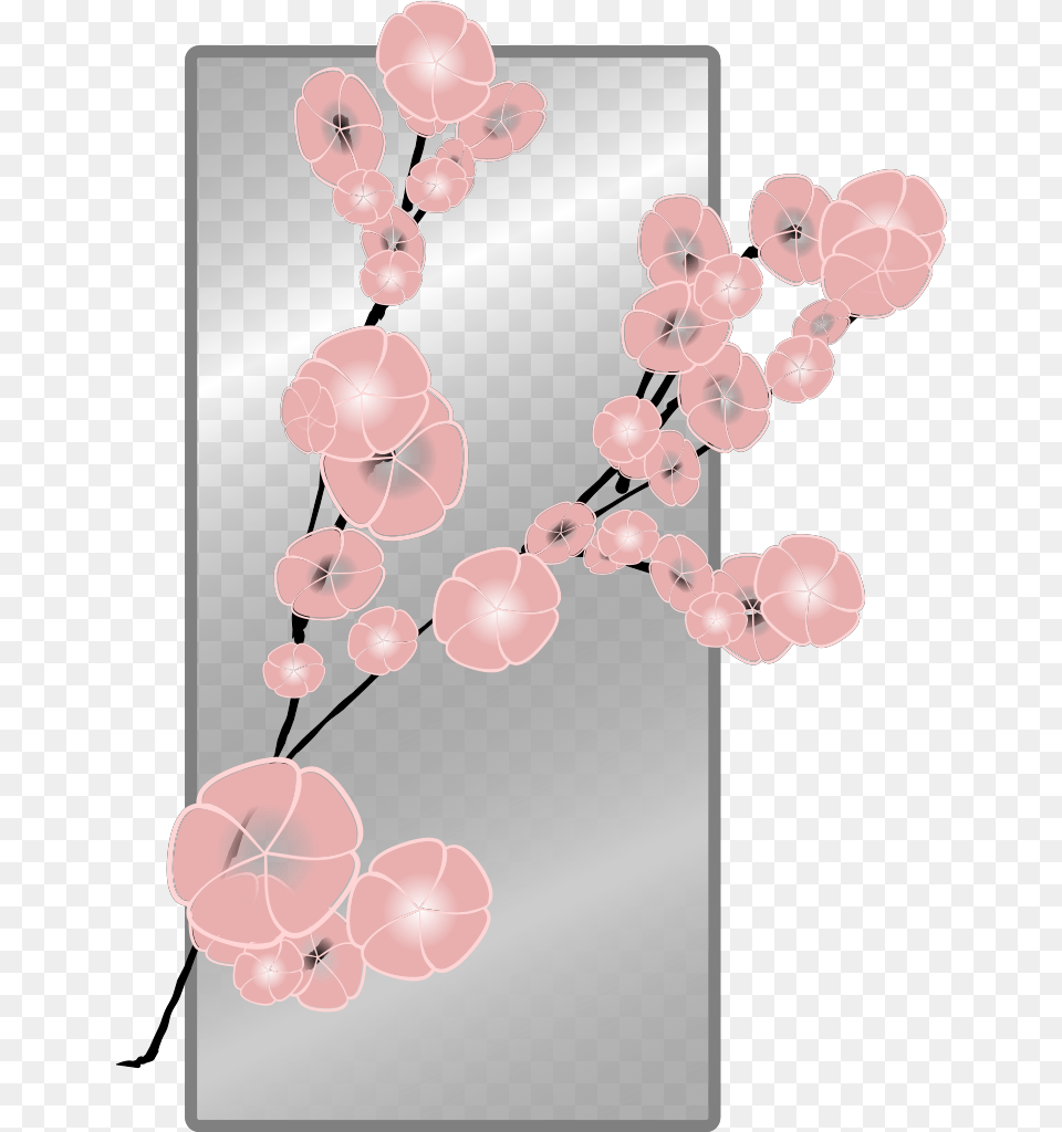 Cherry Blossom Flower Svg Clip Art For Web Download Baby Shower, Plant, Graphics, Cherry Blossom, Floral Design Free Transparent Png