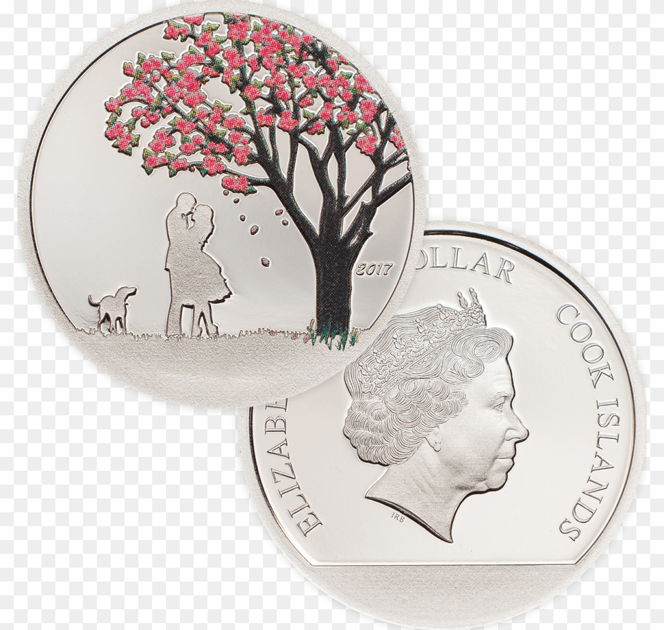 Cherry Blossom Globe Cherry Blossom Coin, Adult, Wedding, Person, Woman Png Image