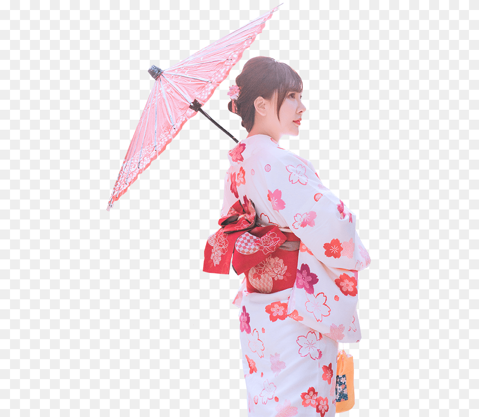 Cherry Blossom Kimono, Clothing, Dress, Fashion, Formal Wear Free Png