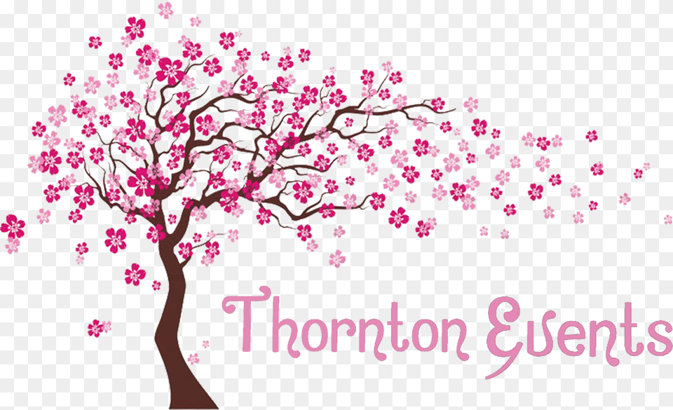 Cherry Blossom Tree Mural Painting Cherry Blossom Tree On Wall Free Transparent Png