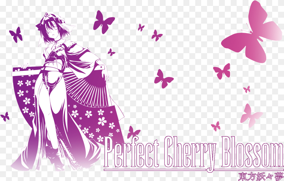 Cherry Blossoms Falling Eau Jeune L Chappe Belle, Purple, Clothing, Dress, Gown Free Transparent Png