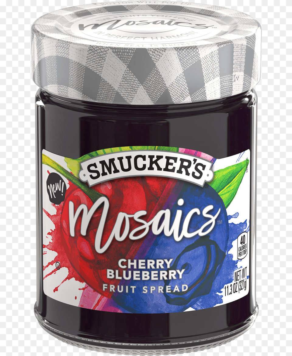 Cherry Blueberry Fruit Spread Smuckeru0027s Smuckers, Food, Jam, Jelly, Can Free Transparent Png