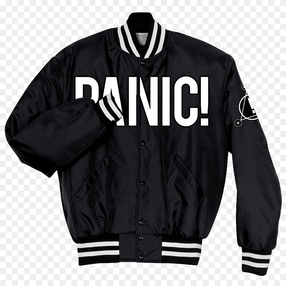 Cherry Bomber Jacket Panic, Clothing, Coat, Blazer, Shirt Png