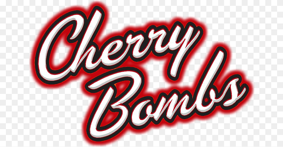 Cherry Bombs Logo, Dynamite, Weapon, Light, Text Free Png