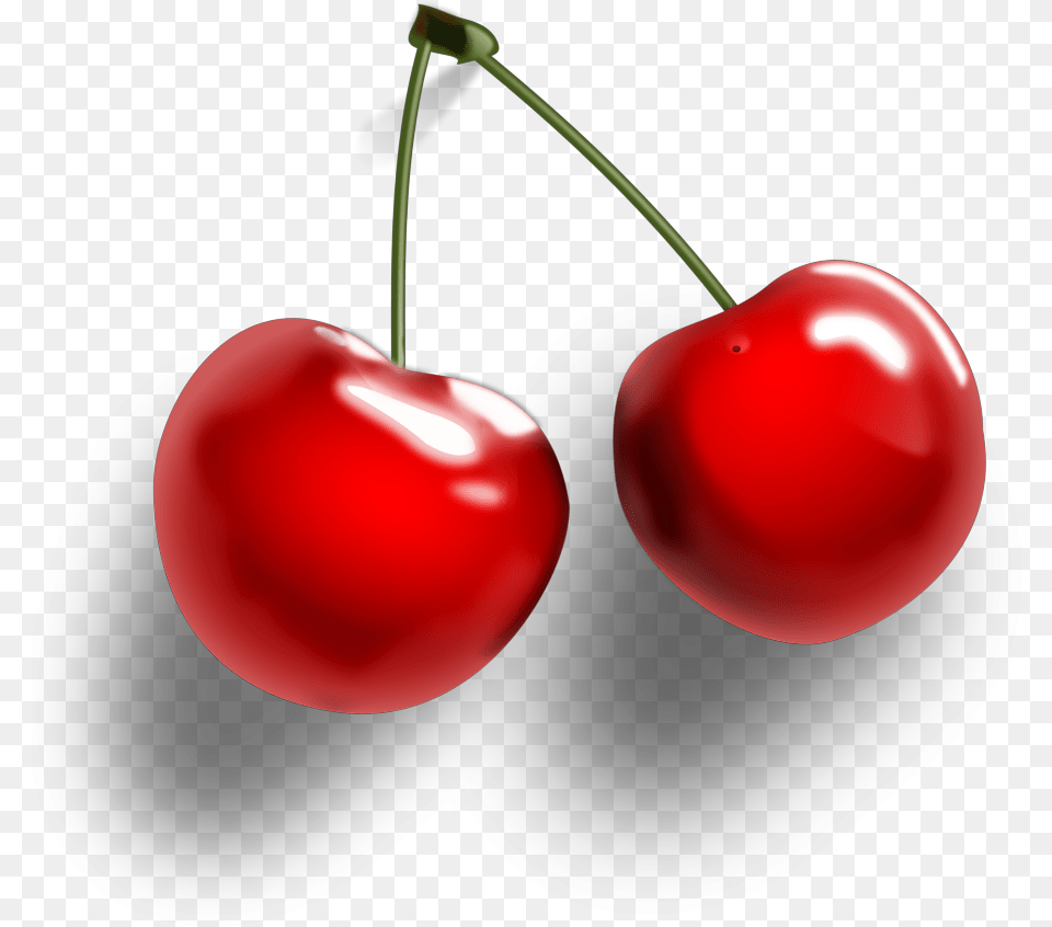 Cherry Cherries Fruit Cereza Cerezas Fruta Fruits Cherry Background, Food, Plant, Produce Free Transparent Png