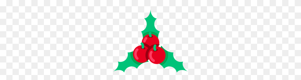 Cherry Christmas Xmas Mistletoe Leaf Wreath Decoration, Person, Food, Fruit, Plant Free Png Download